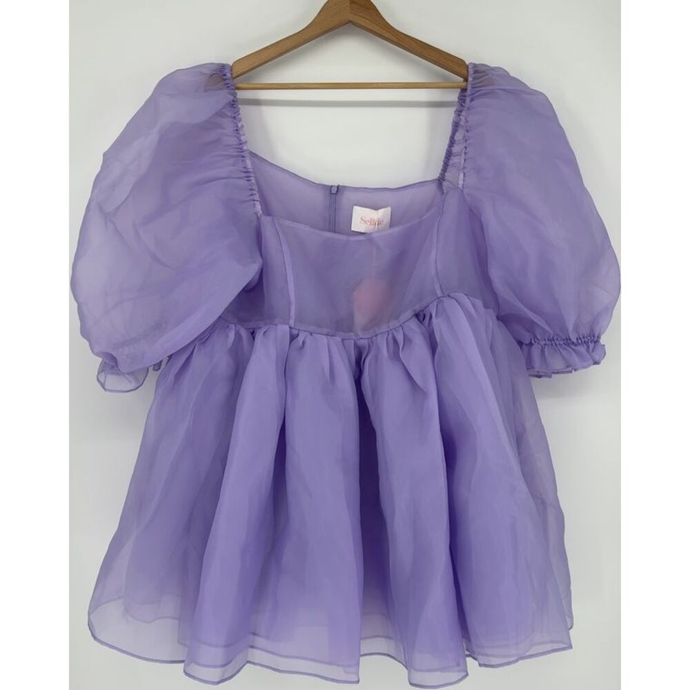 Selkie Selkie "The Lilac" Puff Dress